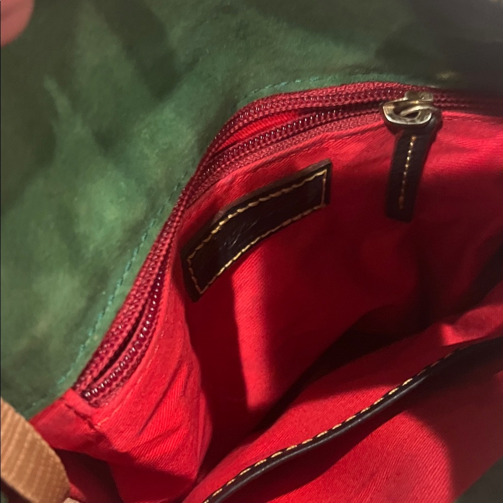 Dooney & Bourke Leather Crossbody - Picture 8 of 9